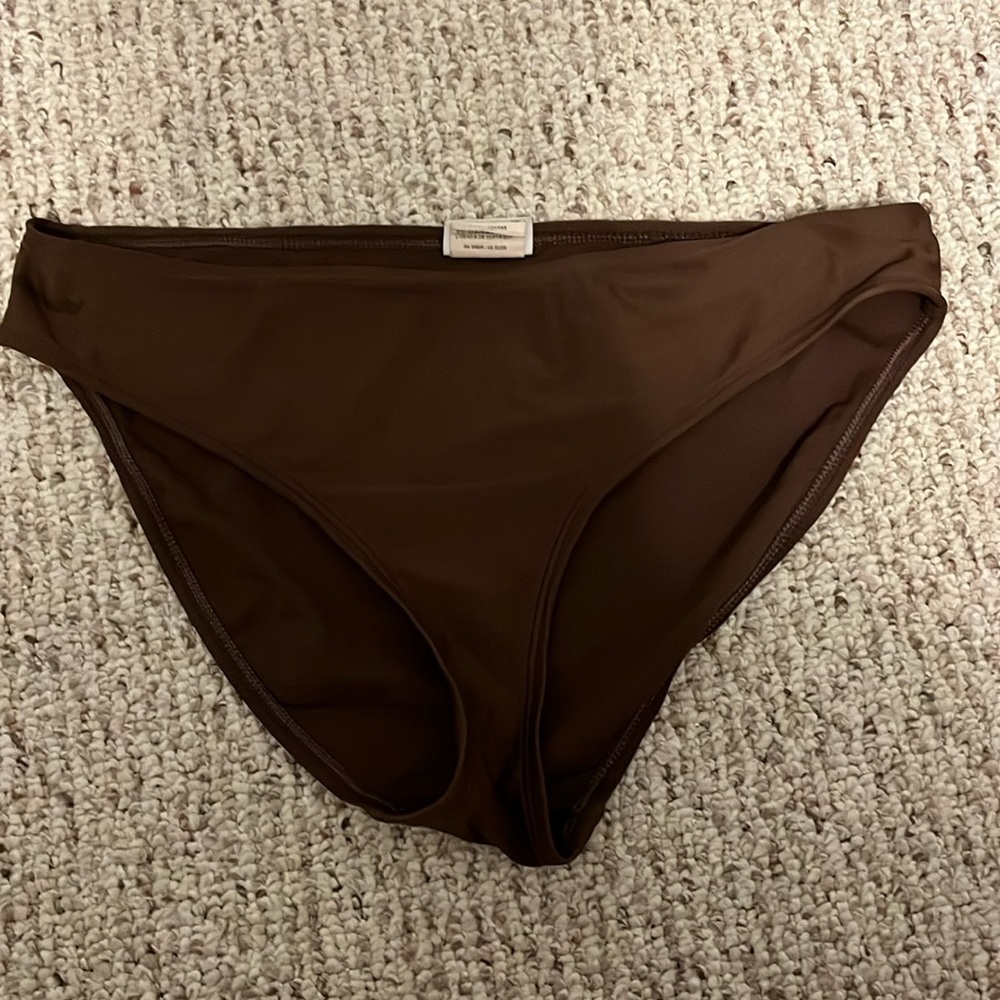 Speedo size 12 swim bottoms brown